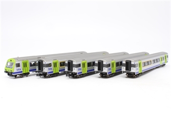 Express passenger car set of the BLS - pack of 5