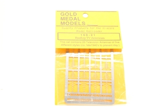 Rooftop TV antennas - pack of 20