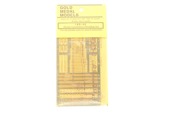Steam locomotive detailing set