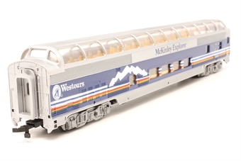 85' Vista Dome McKinley Explorer 'Susitna' of the Alaska Railroad #507