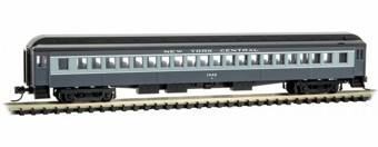 Pullman 78' coach single window heavyweight of the New York Central - dark grey 1948