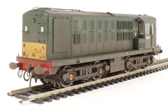 Class 16 North British Type 1 D8405 in BR green with small yellow warning panels - weathered - Limited Edition of 750