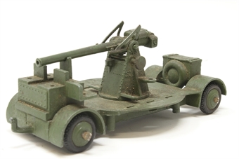Anti-aircraft gun trailer