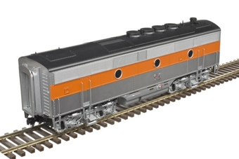 F3B EMD Phase 2 803B of the Burlington - powered