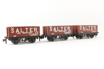 7 plank wagon 'Salter' - Pack of 3 in plain box