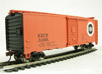 American 40ft box car in Bessemer & Lake Erie livery