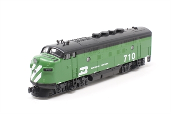 F3A EMD 710 of the Burlington Northern