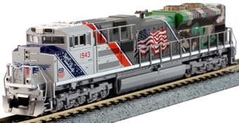 SD70ACe EMD 1943 of the Union Pacific - digital sound fitted