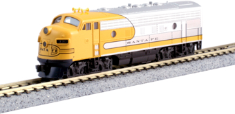 F7A EMD 330/346/347C of the Santa Fe - digital fitted