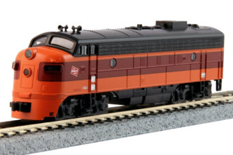 FP7A EMD 95C of the Milwaukee Road