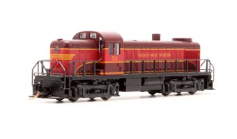 RS-2 Alco 53 of the Chicago Great Western