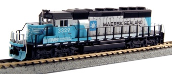 SD40-2 EMD 3329 of Maersk - digital sound fitted