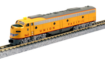 E8A EMD 947 of the Union Pacific - digital sound fitted