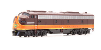 E8A EMD 4018 of the Illinois Central