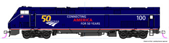 P42DC Genesis GE100 of Amtrak