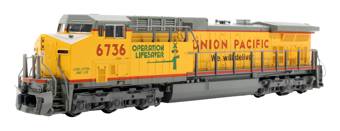 AC4400CW GE 6736 of the Union Pacific