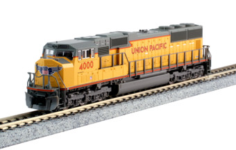 SD70M EMD 4000 of the Union Pacific - digital sound fitted