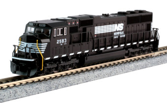 SD70M EMD 2581 of the Norfolk Southern - digital fitted