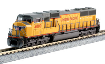 SD70M EMD 4364 of the Union Pacific - digital sound fitted