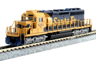 SD40-2 EMD 5072 of the Santa Fe