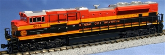 SD70ACe EMD 4034 of the Kansas City Southern