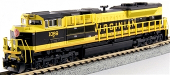 SD70ACe EMD 1069 of the Virginian