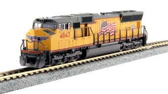 SD70M EMD 4843 of the Union Pacific - digital fitted