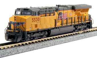 ES44AC GE 5530 of the Union Pacific - digital fitted