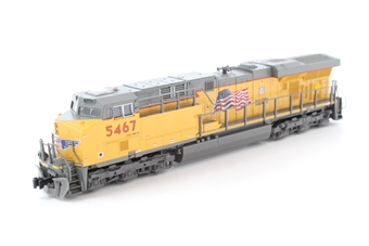 ES44AC GE 5467 of the Union Pacific