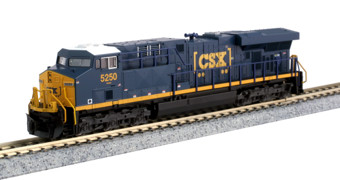 ES44DC GE 5250 of CSX - digital fitted