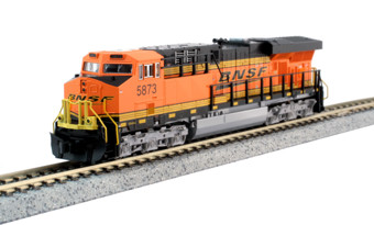 ES44AC GE 5749 of the BNSF - digital sound fitted
