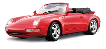 Porsche 911 Carrera Cabriolet (1994) - Red