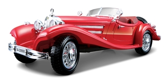 Mercedes-Benz 300 500K Roadster (1936) - Red
