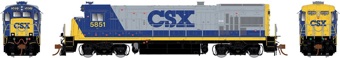 B36-7 GE 5809 of CSX - ditch lights 