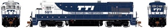B36-7 GE 5911 of the Transkentucky Transportation 