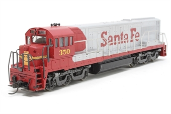 GE U25C #350 of the Santa Fe Railroad
