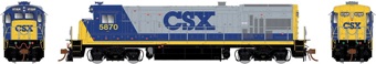 B36-7 GE 5870 of CSX - digital sound fitted