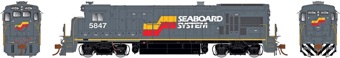 B36-7 GE 5861 of the Seaboard System - digital sound fitted