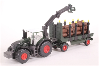Fendt 939 with Forestry Trailer