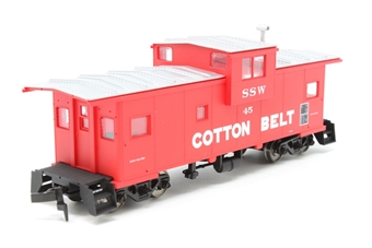 Extended-vision caboose #45 'Cotton Belt'
