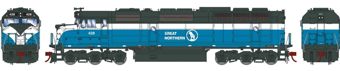 F45 EMD 428 of the Great Northern 