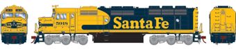 F45 EMD 5918 of the Santa Fe - digital sound fitted
