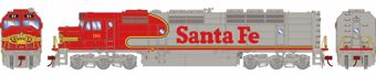 F45 EMD 96 of the Santa Fe - digital sound fitted
