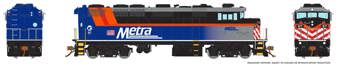 F59PH EMD 97 of Metra - digital sound fitted