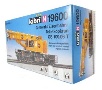 Rail-based telescopic crane "Gottwald" GS 100.06 T