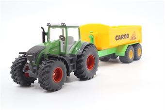 Fendt Tractor & hook lift trailer