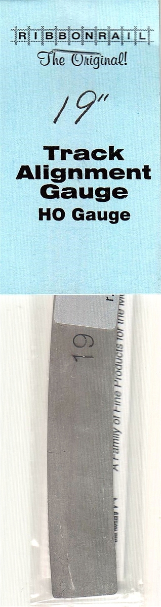 5" Track Alignment Gauge, Curved " Radius