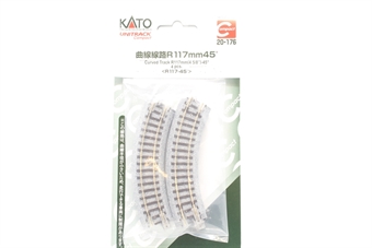 Curved Track R117-45 (4)