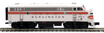 F7 A-Unit with Hi-Rail Wheels, Chicago Burlington and Quincy #168C