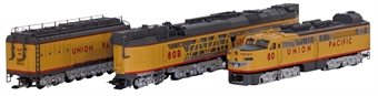 GE coal turbine 4 80 of the Union Pacific Railroad - Proto-Sound fitted - 3-rail